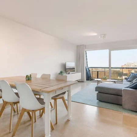 Ster Der Zee-fijn App Met Uitgestrekt Zicht Op Zee Apartamento
