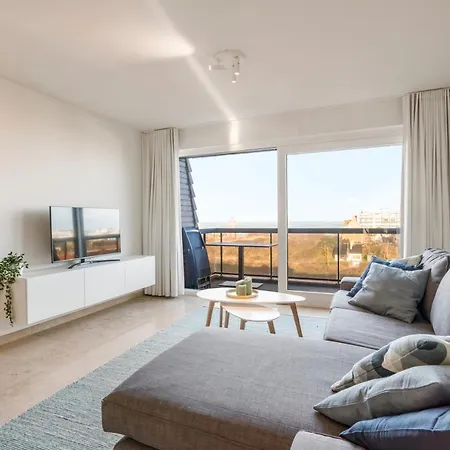 Ster Der Zee-fijn App Met Uitgestrekt Zicht Op Zee Apartamento Koksijde