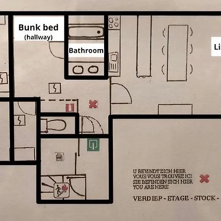 Apartamento Ster Der Zee-fijn App Met Uitgestrekt Zicht Op Zee Koksijde